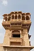Jaisalmer – Salim Singh ki Haveli (in 1880)