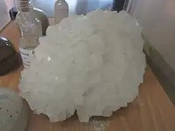 Crystallization.