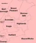 Constituencies in Salisbury.