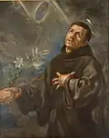 San Diego de Alcalá, atribuido a Francisco Rizi (Museo Cerralbo, Madrid)