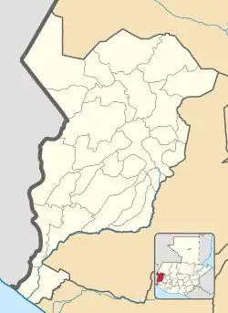 Concepción Tutuapa is located in San Marcos Department