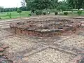 Part of excavation at Sanghol