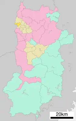 Location of Sangō