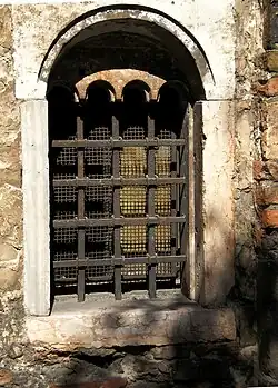 Window of the crypt