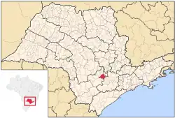 Location in São Paulo state
