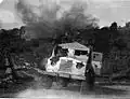 Harel Brigade demolishing houses in Saris, 1948