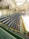 East side seating.