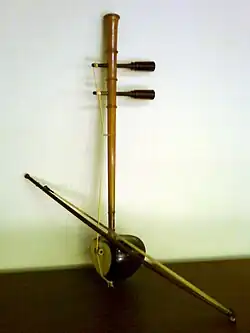 Saw u, equivalent to the tro ou. Both the Cambodian and Thai instruments use a coconut shell for the instrument's body, covered with skin for the soundboard.
