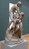 Deluge scene, Royal Museums of Fine Arts of Belgium, Brussels