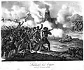 Ottoman and Russian forces during the Battle of Cetate of 1853-1854