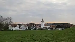Schlier (village) seen from northeast
