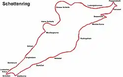 Schottenring, used in 1953