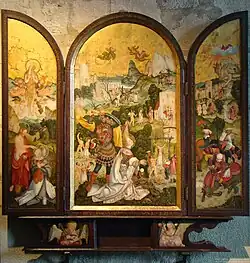 Barbara-Altar (1510), St. John's Church, Schwaigern [de]
