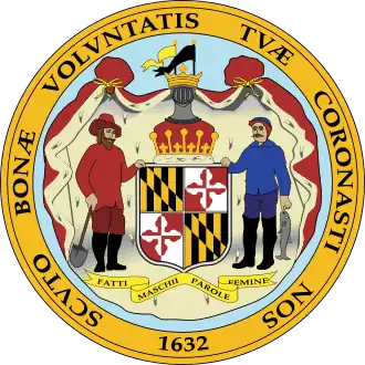 Seal of Maryland (reverse)