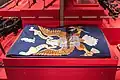 Seized flag of the US Army 31st Infantry Regiment