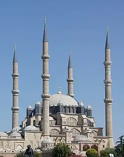 Image 45Selimiye Mosque in Edirne (1568–1574) (from Culture of Turkey)