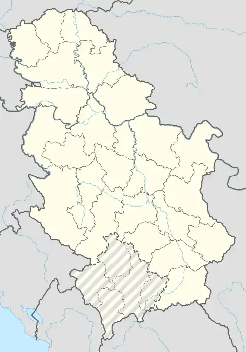 Bitvrđa is located in Serbia