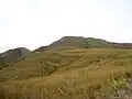 View of the lower part of the mountain