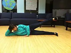 Side leg raise