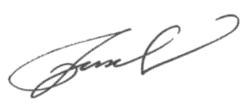 Signature of Jessica