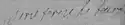 Marie Thérèse de Bourbon's signature
