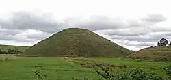 Hatfield Barrow, the mound near Marden Henge believed to have ritual significance.