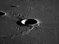Oblique view at low sun angle from Apollo 11