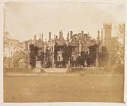 Singleton Abbey in 1854