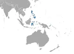Map of range