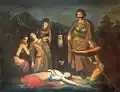The death of Emperor Stefan Uroš V (1890)