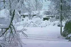The Veteran's Day storm of November 9–14, 1996. At the height of the storm, over 160,000 customers were without power in Greater Cleveland alone, as the storm produced isolated snowfall tallies approaching 70 inches (178 cm).