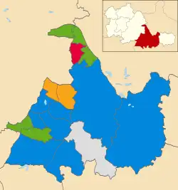 2019 results map