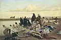 Monks. Went to the wrong place (1870s), by Lev Grigorievich Solovyov [ru]