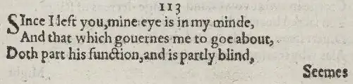 Detail of old-spelling text