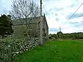 Sorbie, restored church.
