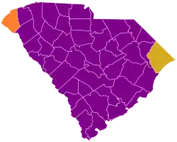 Results of South Carolina's primary