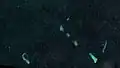 Landsat 7 image of South Luconia Shoals not showing Herald Reef 5 km southwest of Luconia Breakers