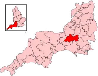 Map of constituency