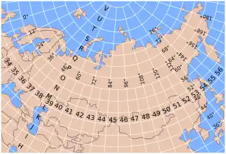 index map of the IMW