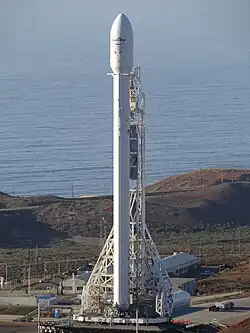 Inaugural mission of the Falcon 9 v1.1 from SLC-4E in September 2013