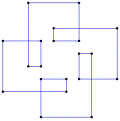 Spirolateral (1…5)90°, g4