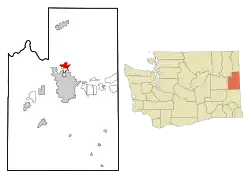 Location of Fairwood, Washington
