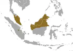 Map of range
