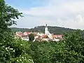 Panorama of the town centre