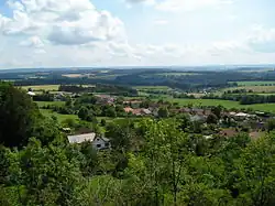 View from the north
