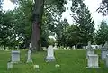 St. Mary's Church Cemetery. Author F. Scott Fitzgerald is buried there along with his wife Zelda