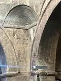 Details of 11th-13th century frescoes.