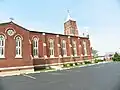 South side of church