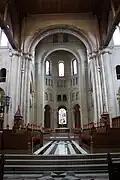Towards the chancel
