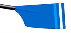 Rowing blade